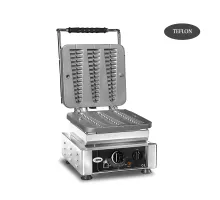 Briseles vafeļu gludeklis - 3x (23 x 3 x 2,4cm) - maināma cepšanas plāksne ļoti viegli saliekama - 50° līdz 300°c - viegli tīrāma