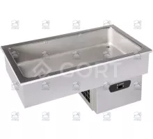 Refrigerated static well, integrated control panel, Line 600 3, 1060x600x635 mm