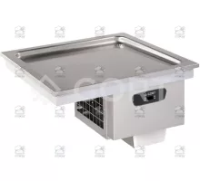 Refrigerated static top, integrated control panel, Line 600, 730x600x520 mm