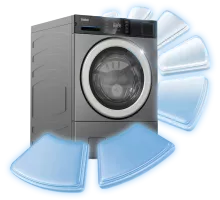 Professional washing machine 12 kg