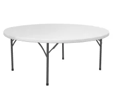 Galds, salokāms, apaļš, Maksimālā kravnesība: 250 kg, ø1800x(H)740mm, 