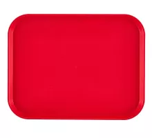 Polypropylene fast food tray, medium., Cambro, red, Red, 300x410x(H)19mm