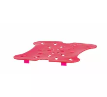 Drain shelf for container CamSquares Fresh Pro, Cambro, for 5,7 l and 7,6 l containers, Red, 187x181x(H)16mm