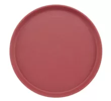 Camtread servēšanas paplāte apaļa, neslīdoša, Cambro, bordo krāsa, ⌀355x(H)21mm
