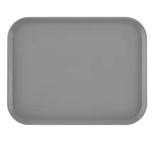 Поднос полипропиленовый fast food, большой, Cambro, серый, серый, 355x457x(H)21мм