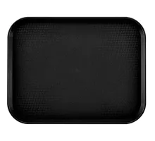 Polypropylene fast food tray, large., Cambro, black, Black, 355x457x(H)21mm