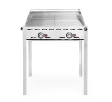 Green Fire with 2 burners, Profi Line, 2 Stainless steel Gastronorm 1/1 barbecue grids, 11,6kW, 740x612x(H)825mm, 