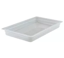 GN 1/1 caurspīdīga polipropilēna tvertne, Cambro, GN 1/1, 13L, Caurspīdīgs, 325x530x(H)100mm