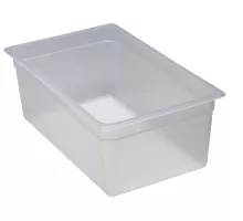 Container GN 1/1 transparent polypropylene., Cambro, GN 1/1, 25,6L, Transparent, 325x530x(H)200mm