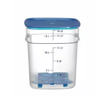 Food container CamSquares Fresh Pro , Cambro, 17,2L, Transparent, 289x289x(H)327mm