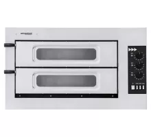 Печь для пиццы Basic 2/50 Vetro, Prismafood, 400В/6000Вт, 915x621x(H)527мм