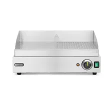 Griddle half ribbed, Profi Line, 1/2 flat, 1/2 ribbed, 230V/2400W, 550x435x(H)245mm, 