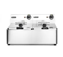 Deep fryer Kitchen Line - 2x 6L, Kitchen Line, 12L, 230V/6600W, 550x430x(H)305mm