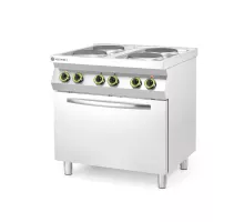 Elektriskā Kitchen Line ar 4 sildriņķiem un elektrisko konvekcijas cepeškrāsni gn 1/1, Kitchen Line, GN 1/1, 400V/13400W, 800x700x(H)900mm