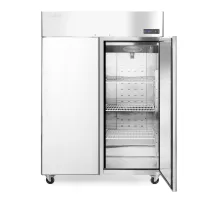 Ledusskapis Profi Line - 2 - durvju, 1240 L, Arktic, Profi Line, GN 2/1, 940L, 230V/350W, 1314x800x(H)2082mm, 