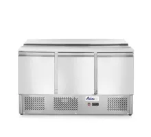 3-durvju aukstumgalds ar atveramo vāku saladetta ar atveramo vāku, Arktic, 253L, 230V/310W, 700x1380x(H)868mm
