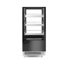 Aukstumiekārtas vitrīnas ar 3 slīpiem plauktiem, Arktic, 300L, 230V/480W, 650x833x(H)1460mm