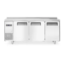 3-durvju saldētava Kitchen Line 600 ar agregāta novietojumu sānos, Arktic, Kitchen Line, 291L, 230V/550W, 1800x600x(H)886mm, 