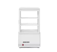 Atdzesēts displeja skapis, 58 l, Arktic, Balts, 230V/170W, 444x397x(H)795mm, 