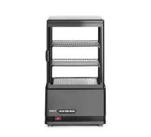 Atdzesēts displeja skapis, 58 l, Arktic, melna krāsa, 230V/170W, 444x397x(H)795mm, 