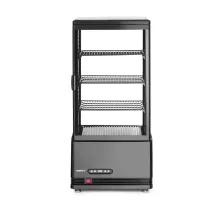 Atdzesēts displeja skapis, 78 l, Arktic, melna krāsa, 230V/170W, 444x397x(H)940mm, 233658
