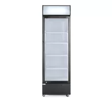 Bāra ledusskapis ar apgaismotu paneli, viendurvju, Arktic, 254L, Melns, 220-240V/250W, 578x605x(H)1980mm, 