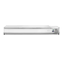 Galda aukstumvitrīna GN 1/3, Arktic, 6x GN 1/3, 230V/180W, 1405x420x(H)630mm, 