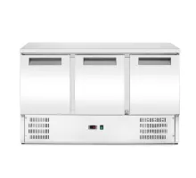 3-durvju atdzesēta virsma ar darba un apakšas sadaļu, Arktic, 368L, 1365x700x(H)850mm
