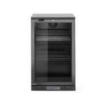 Back bar refrigerator single-door, Arktic, 86L, Black, 220-240V/120W, 500x530x(H)870mm