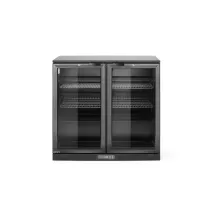 Divdurvju bāra ledusskapis, Arktic, 158L, Melns, 220-240V/160W, 900x530x(H)870mm
