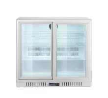 Bāra ledusskapis ar 2 bīdāmām durvīm, Arktic, 150L, Sudraba, 220-240V/160W, 900x520x(H)840mm