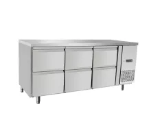 Aukstumgalds ar 6 atvilktnēm, Arktic, 420L, 230V/400W, 1795x700x(H)879mm