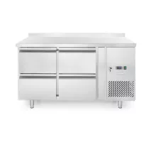 Aukstumgalds, 4 atvilktnes, Arktic, Profi Line, 90L, Sudraba, 230V/250W, 1360x700x(H)840mm