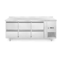 Aukstumgalds, 6 atvilktnes, Arktic, 135L, Sudraba, 230V/400W, 1795x700x(H)840mm