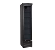 Dzesēšanas vitrīna SLIM, Arktic, 157L, Melns, 230V/190W, 420x535x(H)1880mm