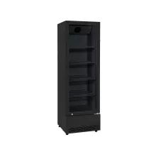 Aukstuma vitrīna, stikla durvis, Arktic, 246L, Melns, 230V/300W, 540x600x(H)1787mm