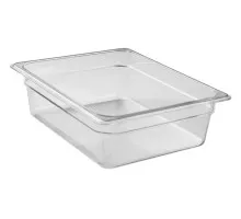 Camwear GN 1/2 konteiners no polikarbonāta, Cambro, Camwear, GN 1/2, 5,9L, Caurspīdīgs, 325x260x(H)100mm