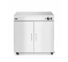Plākšņu sildītājs, divvietīgs, 230V/800W, 735x589x(H)766mm