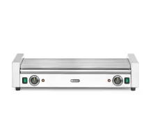 Desiņu sildīšanas grils XL - 2 zonas, Sudraba, 220-240V/2000W, 732x590x(H)168mm