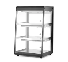 Настольная витрина с подогревом, черный, 220-240В/500Вт, 472x447x(H)775мм