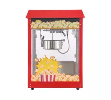 Popkorna gatavošanas aparāts, Sarkans, 230V/1500W, 574x420x(H)778mm, 