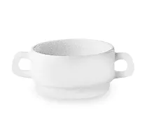 Restaurant buljona tase, Restaurant, 310 ml, 0,31L, Balts, 6 gab., ⌀102x(H)58mm