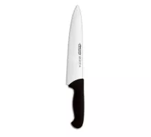 Chef knife, serrated, 2900 series, Arcos, Black, (L)386mm
