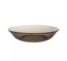 Deep plate LYS SEPIA, Duralex, LYS SEPIA, 0,6L, Brown, ⌀210x(H)45mm