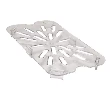 Camwear perforated drain shelf for Camwear GN containers (10CWD135)., Cambro, Transparent, xx(H)mm