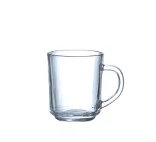 Glass mug, 0,24L, 6 pcs., ⌀73x(H)88mm