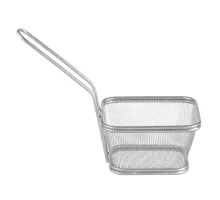Deep frying basket miniatures stackable, 105x90x(H)60mm, 