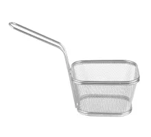 Deep frying basket miniatures stackable, 130x115x(H)80mm, 