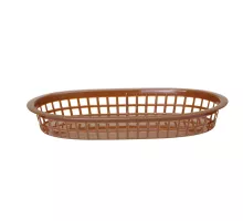 Maizes grozs, ovāls, Brūns, 6 gab., 275x175x(H)38mm