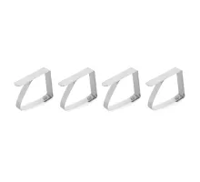 Клипсы для скатерти - 4 штуки, 4 шт., 50x10x(H)40мм, 444023